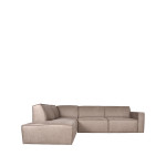 LABEL51 Bank Kay - Taupe - Microfiber - Links