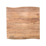 LABEL51 Eetkamertafel Tafelblad Tree Edge - Rough - Mangohout - 70 cm Tree