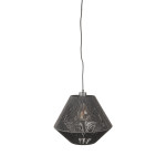 LABEL51 Hanglamp Ibiza - Zwart - Jute - 1-Lichts